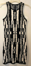 FOREVER 21 Black & White Dress Size M New With Tags Retail $29.80 Please Read