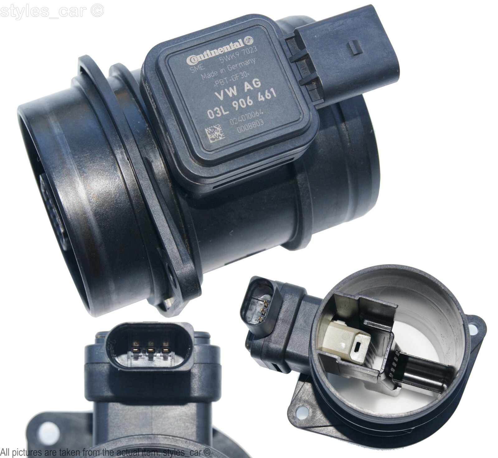03L906461 Audi VW Seat Skoda 1.6L Genuine Continental Mass Air  