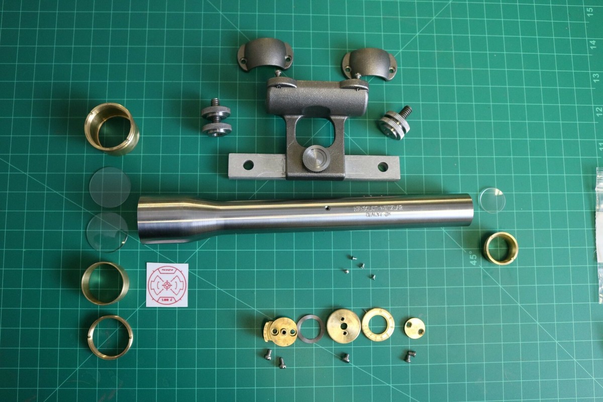 DL44 STEEL HENSOLDT WETZLAR ZIEL DIALYT 3X REPLICA STEEL scope kit