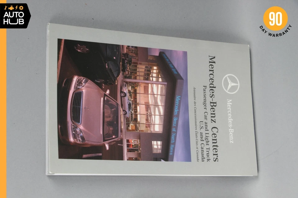 Mercedes-Benz W208 CLK320 2003 manual del propietario conjunto de libro fabricante de equipos originales Foto 2 de 4