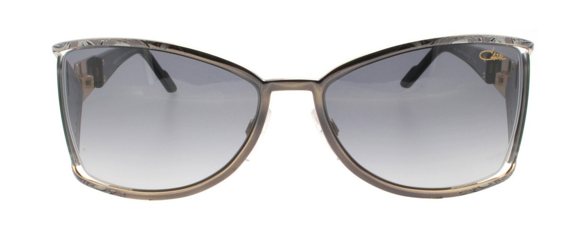 Authentic‎ Cazal MOD 9010 COL.122 Germany Jeweled Sunglasses New Authentic Cazal MOD 9010 COL.122 Germany Grey Sunglasses  main image 2