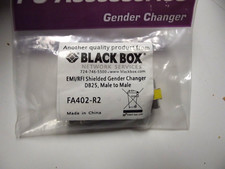 Black Box FA402-R2 Db25 Gender Changer, Emi/Rfi Shielded, M. SET OF 3