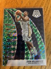 2023-24 Panini Mosaic - Elevate Green Mosaic Prizm #8 Zion Williamson Basketball