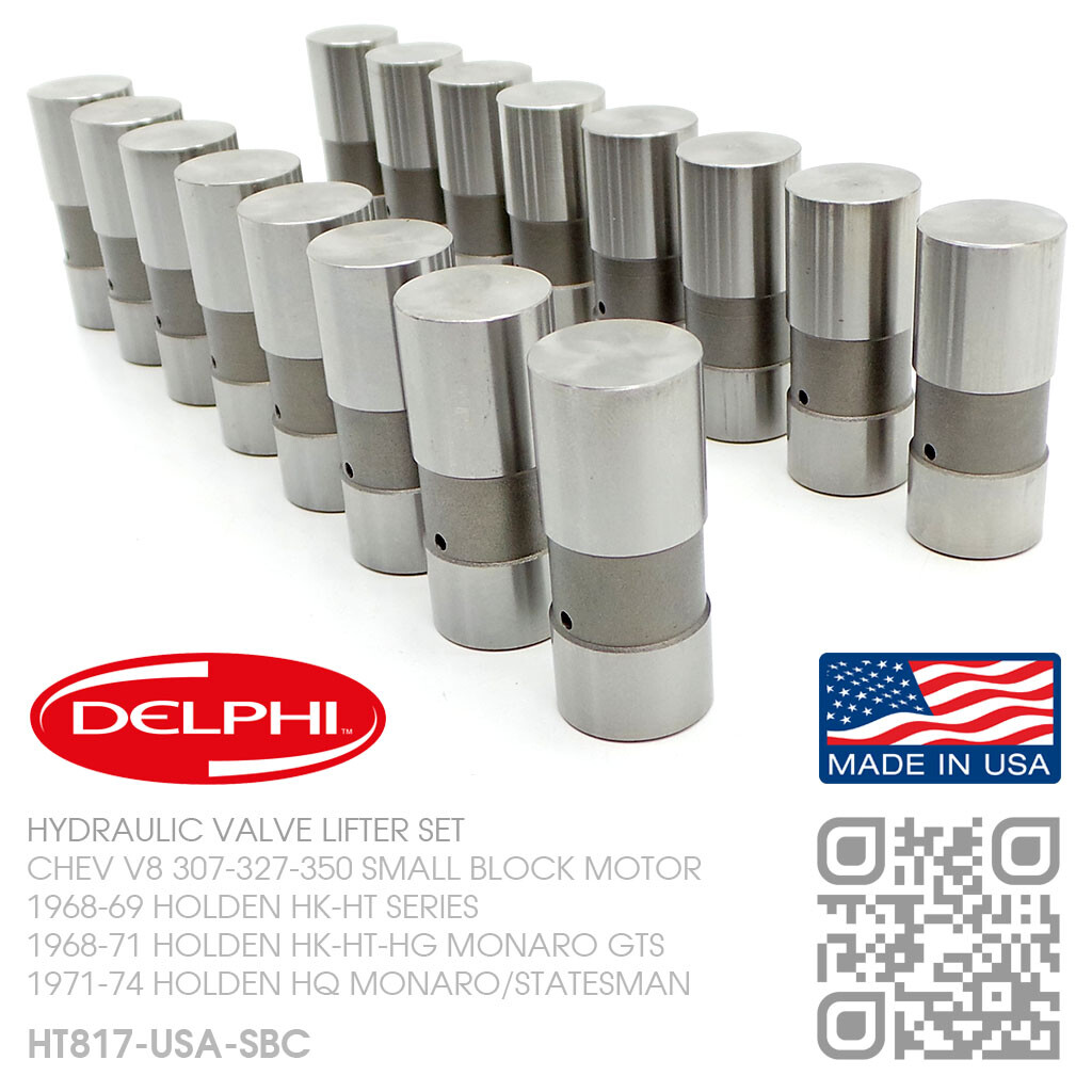 12 Hydraulic Valve Lifters For 1955-1959 Chevy 235 Engine – Brand New Set