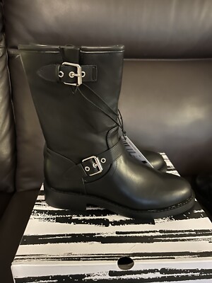 Ladies DV Dolce Vita Black Biker Boots SZ 8 NEW