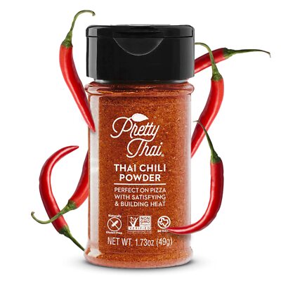 Pretty Thai Chili Powder - 1.73oz Pack of 1 I Chili Seasoning Mix with Dried ...