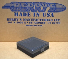 9mm / 380 - 100 round ammo case-box ( SMOKE / BLACK) Berry 9 mm BUY 3 GET 1 FREE
