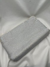 Whiting Davis International Woman s Clutch Metal Mesh Bag Purse White Read: