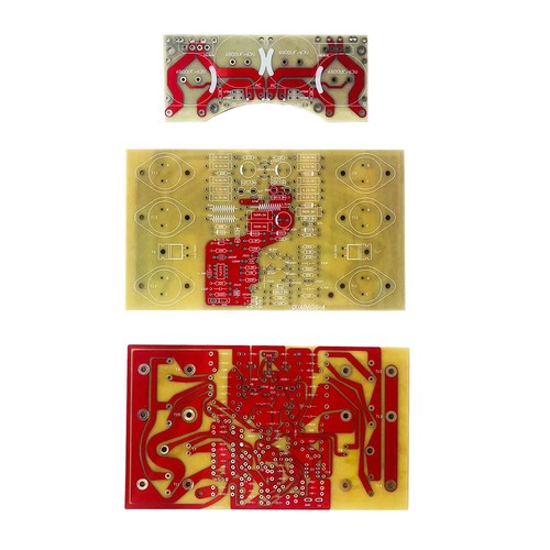 Gold Seal Ver QUAD606 Audio Amp Stereo Power Amplifier PCB + Power Supply PCB - Picture 1 of 4