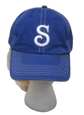 Snapple Baseball Cap Juice Tea Drink Blue Cotton Embroidered Adjustable Hat