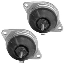 Hydraulic Front Lh Rh Engine Motor Mounts 2pcs For Audi 80 Quattro 92-88 2.3l