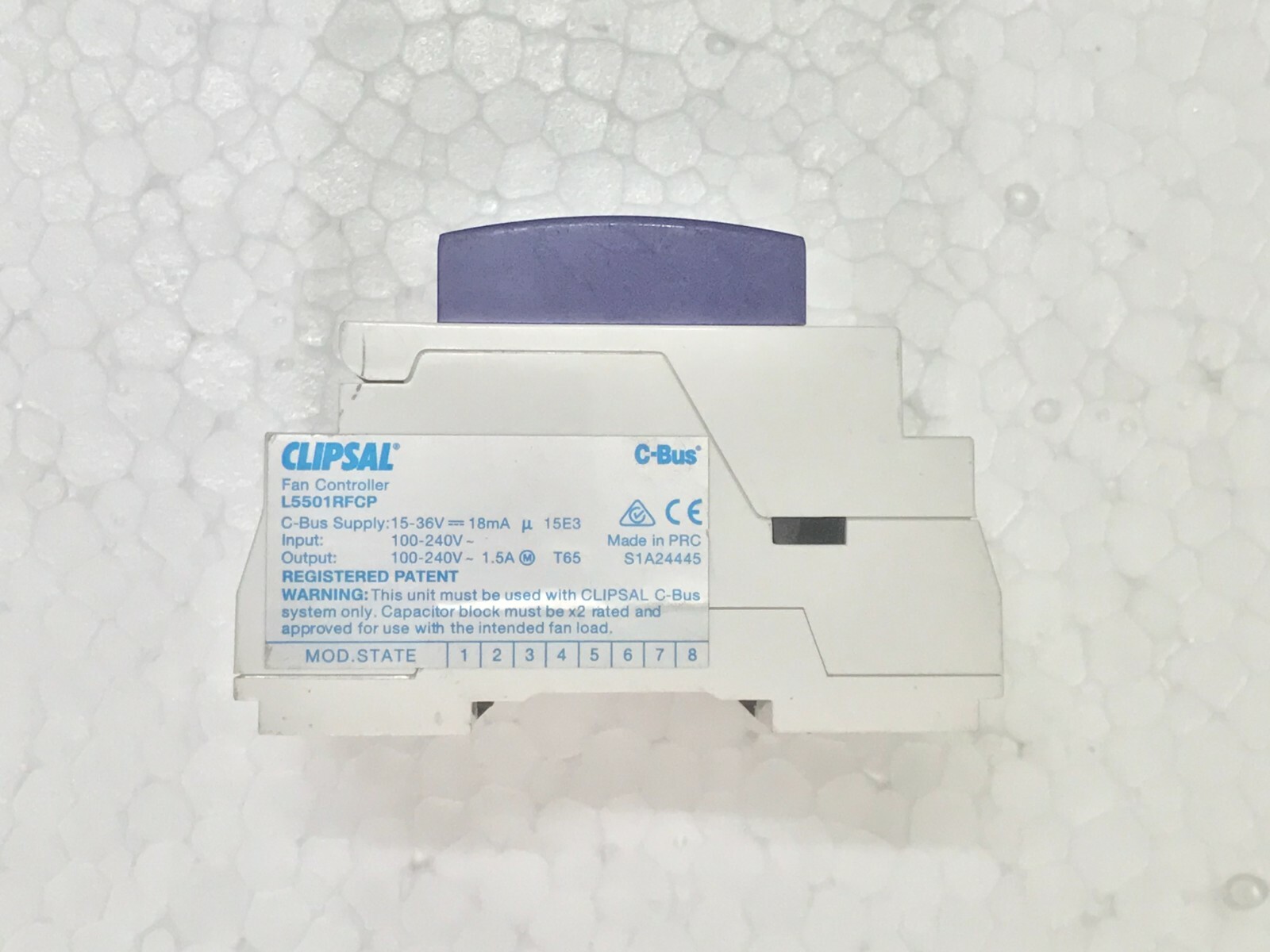 CLIPSAL L5501RFCP Fan Controller C-BUS 