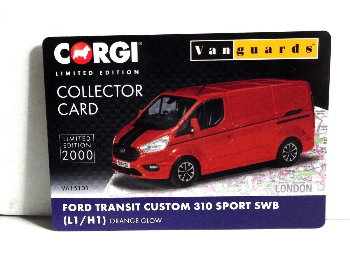 Ford transit custom diecast outlet model