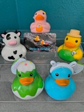 2.5" 2025 Target Easter Rubber Ducks - Set of 5 - Bullseye - J33P