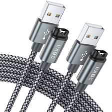 Charger Cable Compatible with Garmin Watch, 2-Pack 3.3FT USB Charger Cable Data