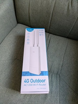 CUDY LT700 Outdoor 4G LTE Cat6 Router AC1200 Wi-Fi Gigabit