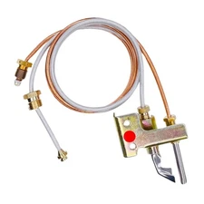 Water Heater Pilot Assembely For Tubing LP Propane Gas, Includes Pilot Thermo...