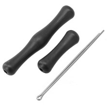 2x 1*Thimble 2 Holders With Needles Black Bowstring Finger Guard