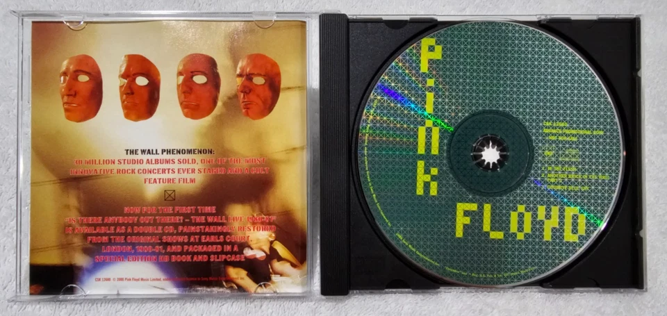 PINK FLOYD - Is There Anybody Out There? The Wall Live 1980-81 - 3 TRK PROMO CD - Image 4 of 4