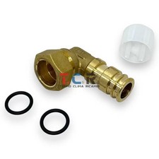 Raccordo a curva con oring Pannello Solare Termico Ariston Chaffoteaux 65110725