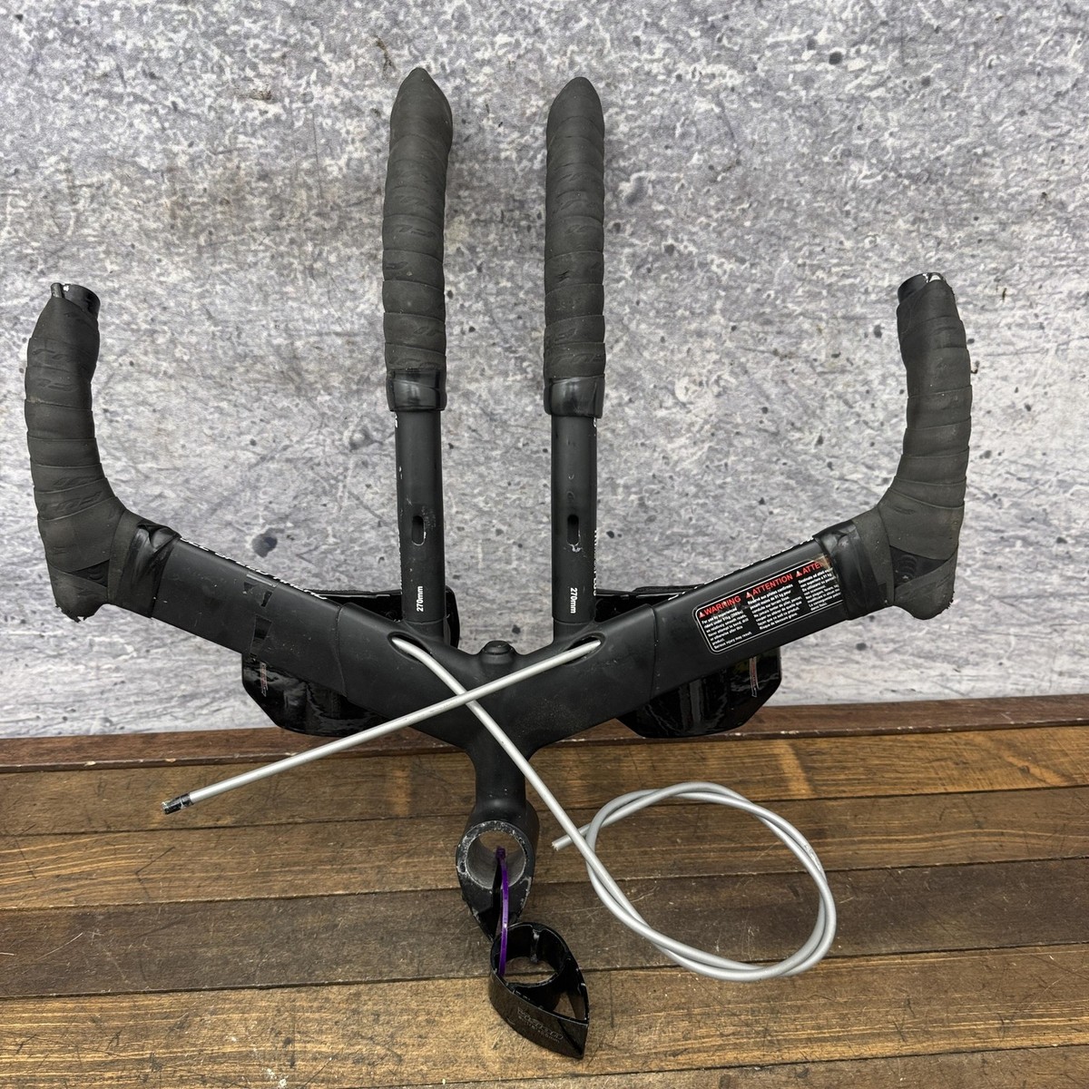 Vision Trimax Plus Aero Handlebars Triathlon TT Bar 28.6 1-1/8