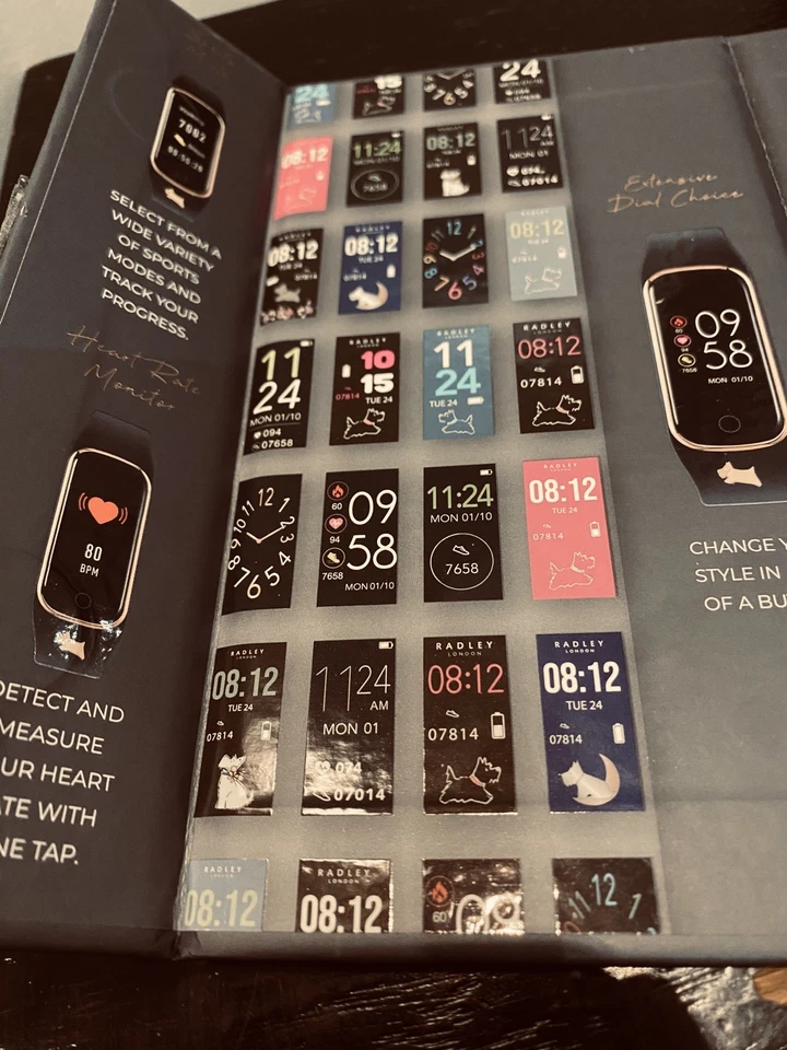 RADLEY S8 Black (Interchangeable) Silicone Strap,Health and Fitness casual wear - Image 3 of 4