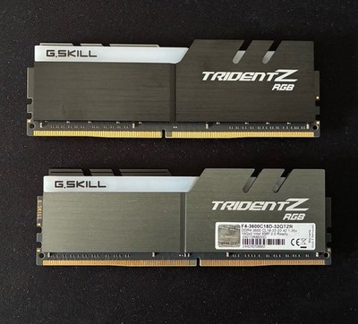 G. SKILL Trident Z  32GB (2x16) DDR4 Arbeitsspeicher 3600Mhz