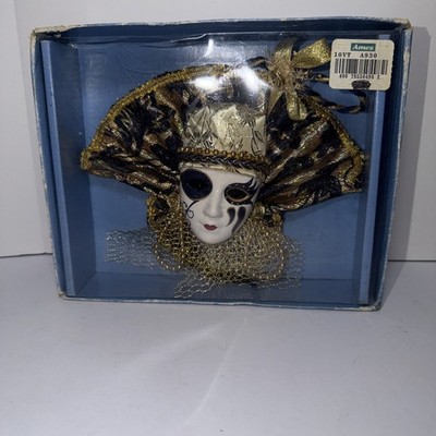 Timeless Treasures Dolomite Mask Collection. Art Drama Theater. Clown Wall  Art