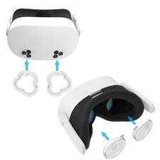 For Meta Quest 3S VR Glasses Helmet Lens Protector Cover Anti-scratch Lens Cap