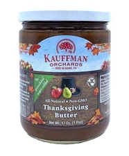 Kauffman Orchards All-Natural Thanksgiving Butter Spread, 17 oz. Jar