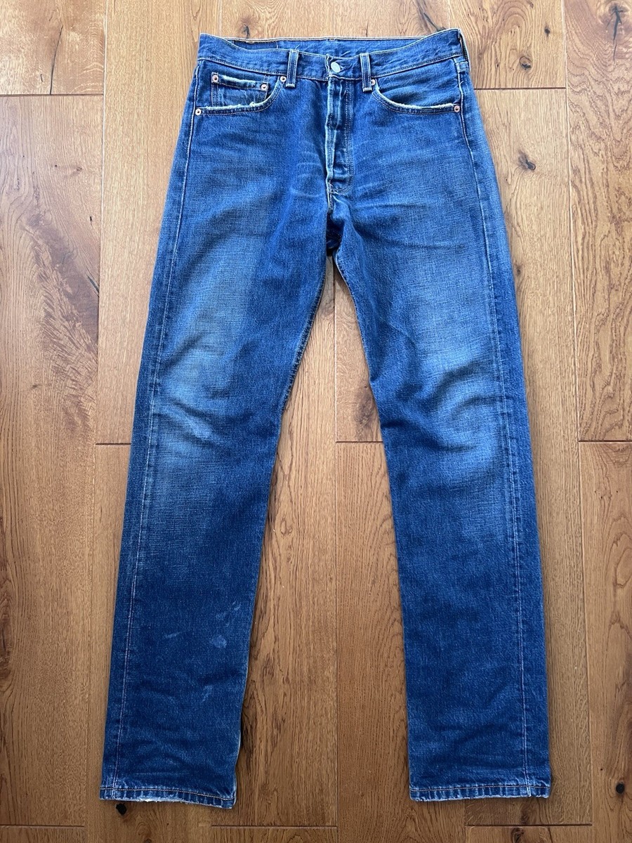 Vintage Levis 501 Made In Usa Nov 1999 Jeans W31 L34 | eBay