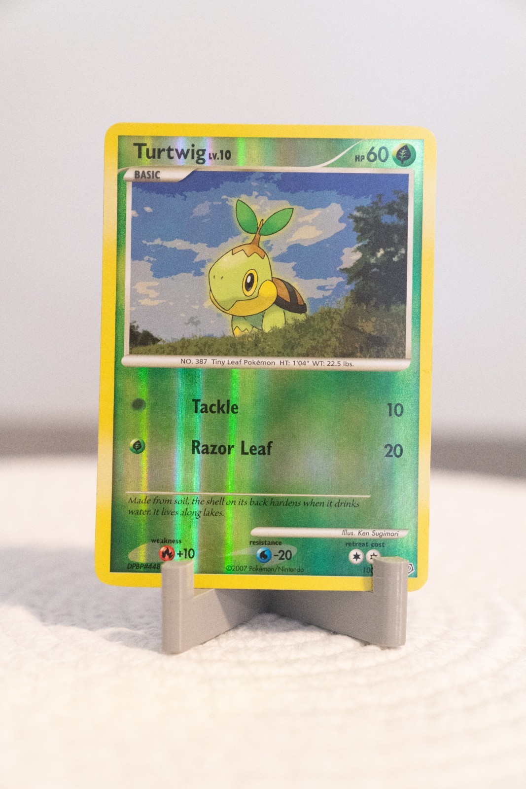 Pokémon TCG Turtwig Diamond Pearl 103/130 Reverse Holo MP