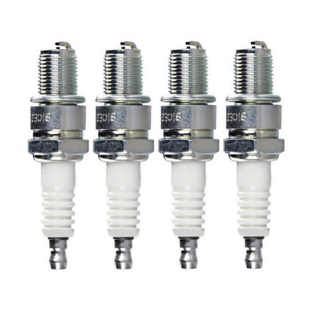 NGK For Suzuki RM60 2003 Racing Spark Plug Box of 4 B9EG