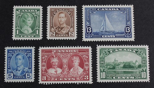CKStamps: Canada Stamps Collection Scott#211-216 Mint 5NH OG, 2c H | eBay