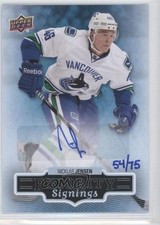 2013 Upper Deck Fall Expo Priority Signings 54/75 Nicklas Jensen #F-NJ Auto 0i5