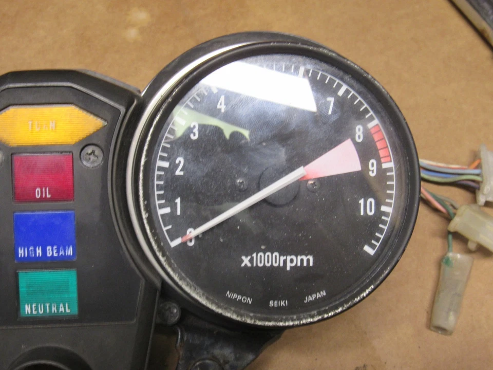 Honda Gold Wing GL1000 1979 velocímetro velocímetro medidores grupo Foto 3 de 4