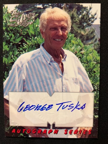 George Tuska #A11 Marvel 1998 The Silver Age Autograph card
