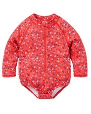 Janie And Jack Recycled Ditsy Floral Rashguard Swimsuit