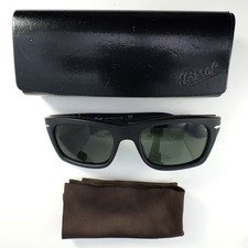 Persol 3135-S 95/31 52-19 Black Sunglasses PreOwned w/ Case 30728