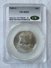 1949-S Franklin Half Dollar MS63 CAC