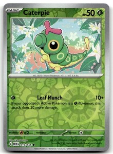 Caterpie 010/165 Scarlet & Violet 151 Reverse Holo