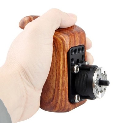 Niceyrig Left ARRI Rosette Wooden Handle