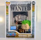 Funko Pop Animation: Roronoa Zoro Wanted Poster #2124 One Piece