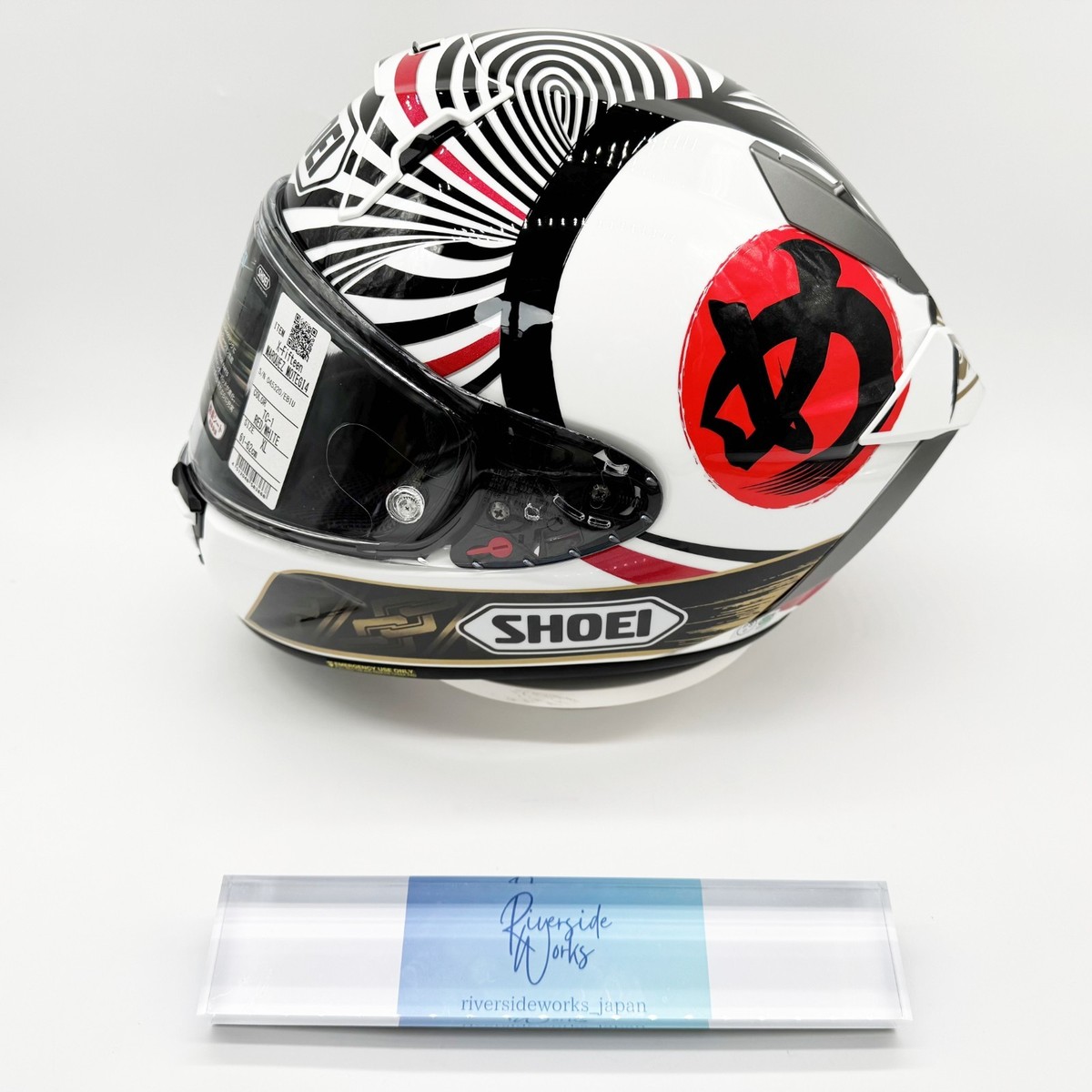 SHOEI X-Fifteen MARQUEZ MOTEGI 4 Size XL X-15 Motorcycle Helmet