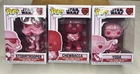 Funko Pop Star Wars Valentines LOT #418 #419 #421 Yoda, Chewbacca, Stormtrooper