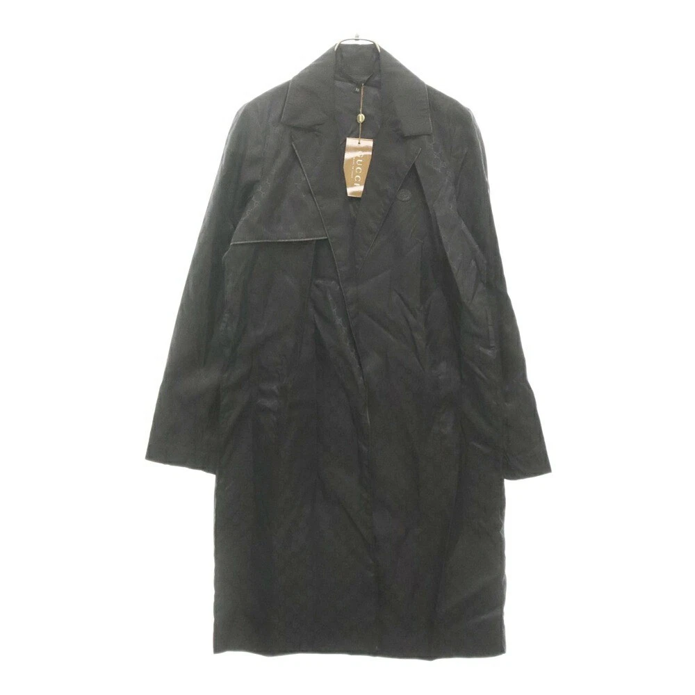 Manteau robe nylon noir femme GUCCI taille Xs logo Gg 249579 Xt239 couleur