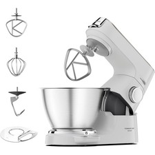 Image of Kenwood Titanium Chef Baker XL Stand Mixer 1200W 5L White KVC65.001WH