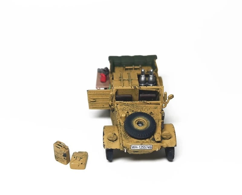 War wings 1/72 German Kubelwagen Type 82 Workshop Car Finished Model - Image 3 of 4