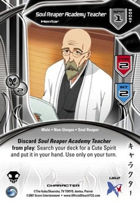 Soul Reaper Academy Teacher - Mentor - Soul Society - Bleach