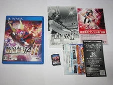 Sengoku Musou 4-II Playstation PS Vita Japan import US Seller